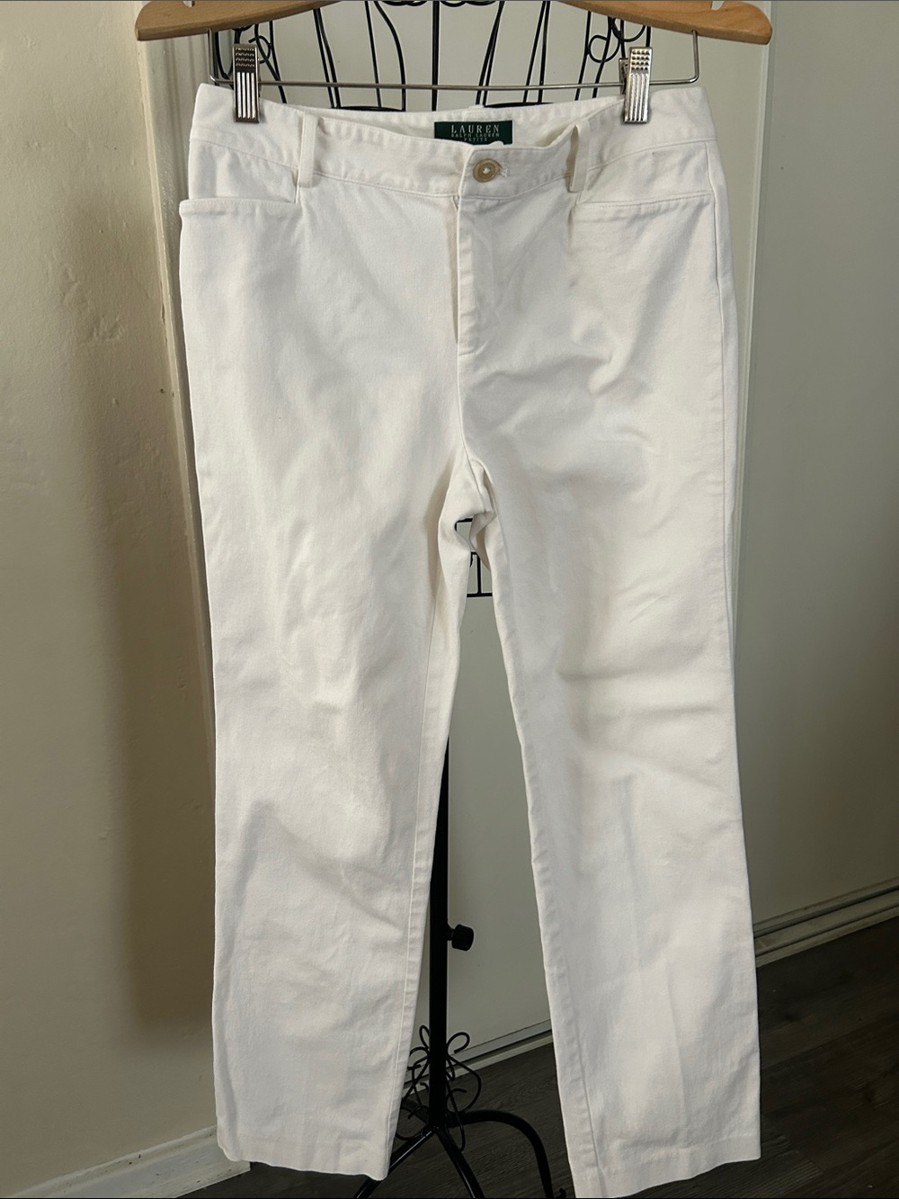 Lauren Ralph Lauren White Chinos Size 4